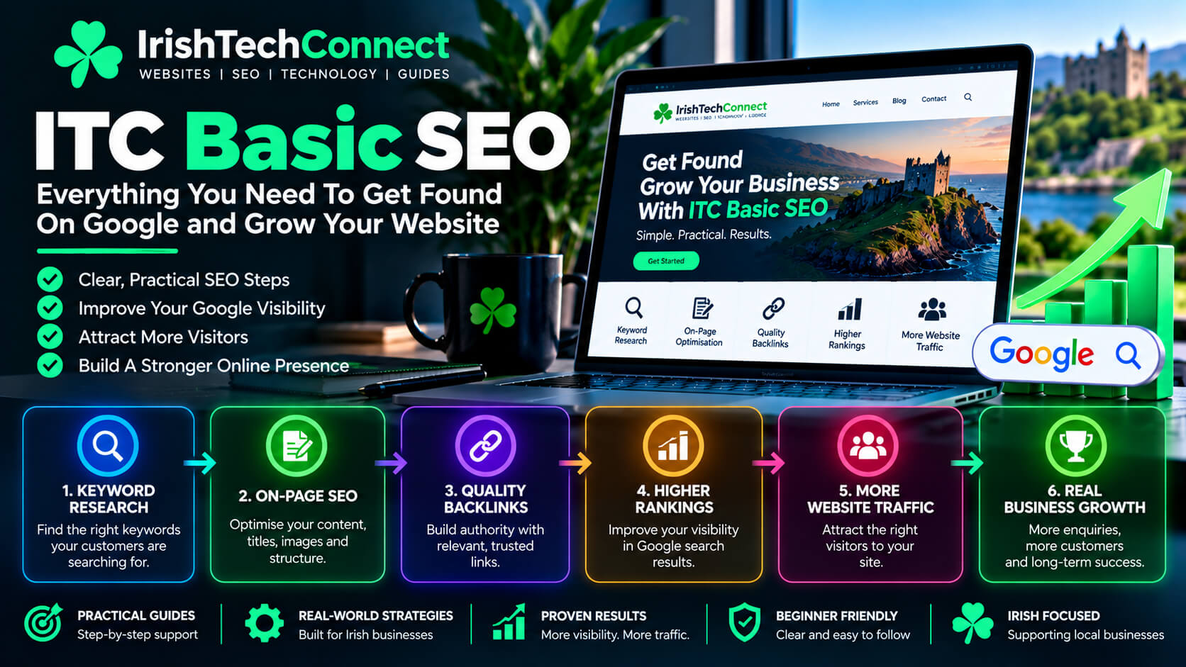 Basic SEO for small businesses — ITC foundation service from €250